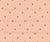 Modern Offset Fill Hearts in Airy Diagonals in Violet on Peach Image