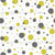 Citrine and Gray polka dots Image