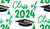 Graduation Class of 2024 in Green and Black Image