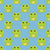 Cute Cartoon Frogs on Dark Sky Blue Image