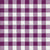 Gingham checkerboard purple and white with handdrawn HALLOWEEN and BOO wording along the line. Halloween gingham collection – white or black background. Fun modern twist on a classic halloween and other color palettes. Spread some seasonal style. Image