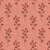 Coral Pink Boho Vintage Sprigs Image