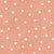 Faux Linen PRINTED Textured Dot Peach Image