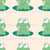 Frogs on Cream Image