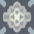 Ikat medallions and crosses on dark grayish blue Image