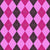 Argyle Pattern, Baby Pink Purple Pink, Beige Stitching Image