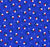 Texas Flag  with Stars on Bright Blue Background Image