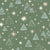 Christmas Pine Trees and Stars - Green Image