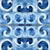 Tile And Tidal - Blue Wavy Santorini Tiles Image