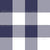 Poppies & Freedom - Navy Blue Gingham Plaid Image