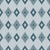 Diamond diagonal grid foulard blanket shirt upholstry scarf – coastal blue teal. Reserved in color this pattern is a perfect standalone or supporting pattern for the mocha mousse collection. A classic with a twist that shines. Image