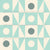Bold dots and checks turquoise ivory white by dalightdesign Image