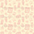 Coquette Aesthetic Party Desserts Lineart on Yellow Image