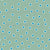 Double Dots Turquoise on Mint Green Image