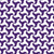 Houndstooth Pattern, Triskelion, Purple and White Image