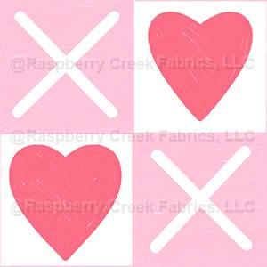 Pink and Salmon Valentines Day Checker, Sweet Valentine collection