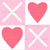 Pink and Salmon Valentines Day Checker, Sweet Valentine collection Image