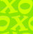 XO XO - lime chartreuse green valentine -- hugs kisses - love - friendship - valentines day - kids fun Image