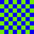 Checkerboard blue green Image