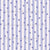 Classic Ticking Stripes in Blue Elevated with Modern Tossed Hearts Image