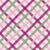 Plum Orchid Purple, Blush Pink, Warm Sage Green Diagonal Gingham Stripes on Soft Pink - Spring & Summer Pink Lemonade Blueberry Botanicals Image