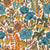 Large floral bohemian wallpaper Image