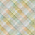 Cozy colorful tartan plaid,green, blue, orange Image