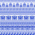 Greek Meander Key Pattern Blue Image