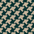 Houndstooth pattern, Green and Cream Image