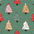 Christmas Trees in Pine Green Image