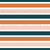 Tropical Jungle Pink, Orange, and Teal Stripes Image