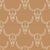 Bull Skulls Western Relics {Ecru Natural White on Butterum Brown} Minimal Boho Western Image