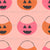 Girl's Halloween Pails on Peach _ Spooky Sweet Collection Image