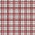 Plaid Burgundy White Red Image