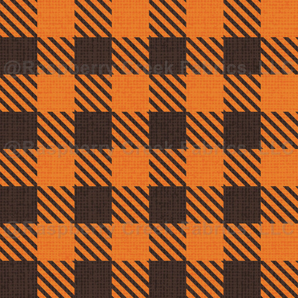 Reworked shepherd’s check coordinate // nile blue and gold drop orange ...