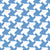 Houndstooth pattern, Blue and White Image