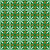 Geometric floral, Hope in spring green. Image