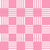 Plaid pattern - small checkerboard - hot pink and white checks Image