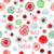 Festive Christmas Snowflakes Textured Image