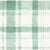 Plaid, green. Much loved bear. Image
