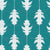 Ikat Oak Leaves Textured White Teal Blue Stripes Botanical Japandi Wallpaper, Ikat Oak Leaves by Dawn K Designs Image