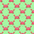 Cute Red Crabs on Green Image