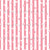 Classic Ticking Stripes in Pink Elevated with Charming, Uneven Cut-Out Hearts Image