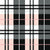 October Moon Pink and Black Halloween Plaid Image