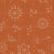 Finflower Drift, Cream Fish on Coral, Tide & Tendril Collection by Susan R Castillo Image