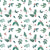 Watercolor Christmas Greenery with Holly Berries Image