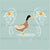 Duck Illustration on Duck Egg Blue Image