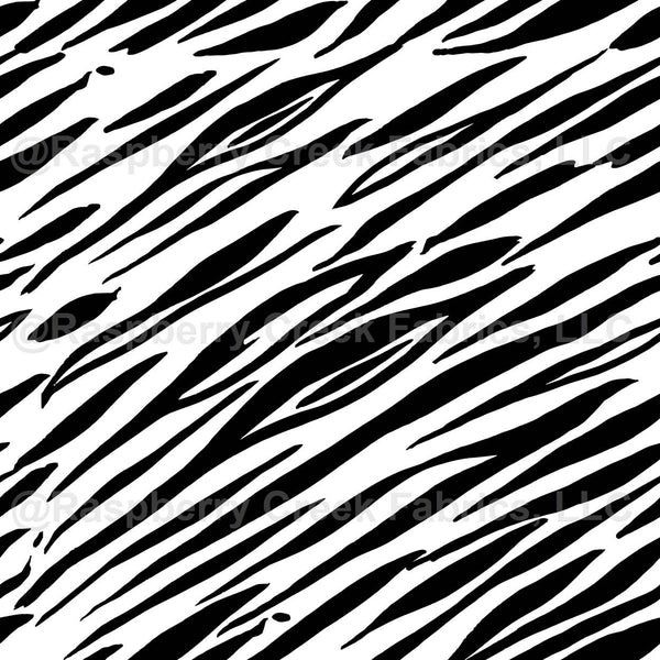 Seamless repeating pattern of zebra skin - Raspberry Creek Fabrics