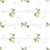Lemon Blossom Toss in White and Yellow, Sunshine & Lemons by JuneyB Design Image