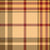 Autumn plaid - a cosy brown, beige and red twill tartan for Fall Image